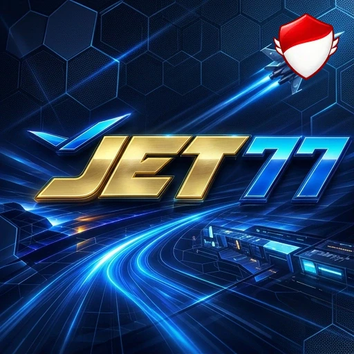 Logo resmi jet77 untuk kasino online